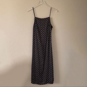 American Eagle Floral Midi Slip Dress